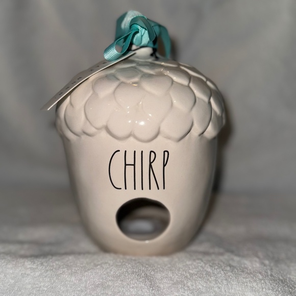 Rae Dunn Other - New Rae Dunn Acorn Shaped Bird House -"Chirp"